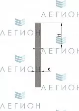 К52-0,2-0-1-1 кронштейн однорожковый